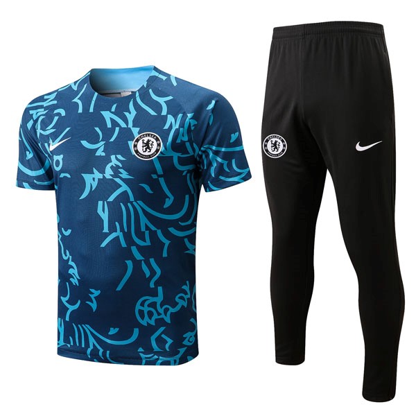 Camiseta Chelsea Conjunto Completo 2022 2023 Azul